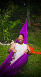 Helena In A Purple Hammock