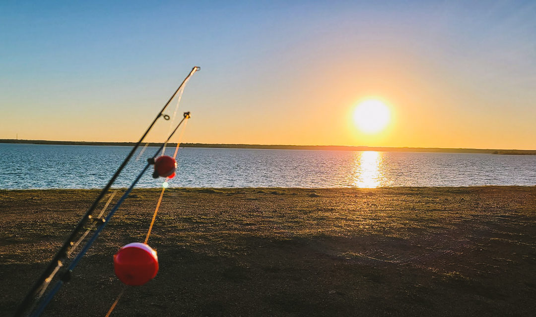 Sunset at Lake Whitney